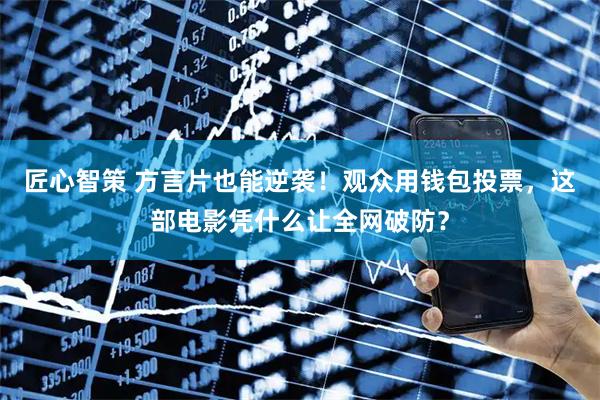 匠心智策 方言片也能逆袭！观众用钱包投票，这部电影凭什么让全网破防？
